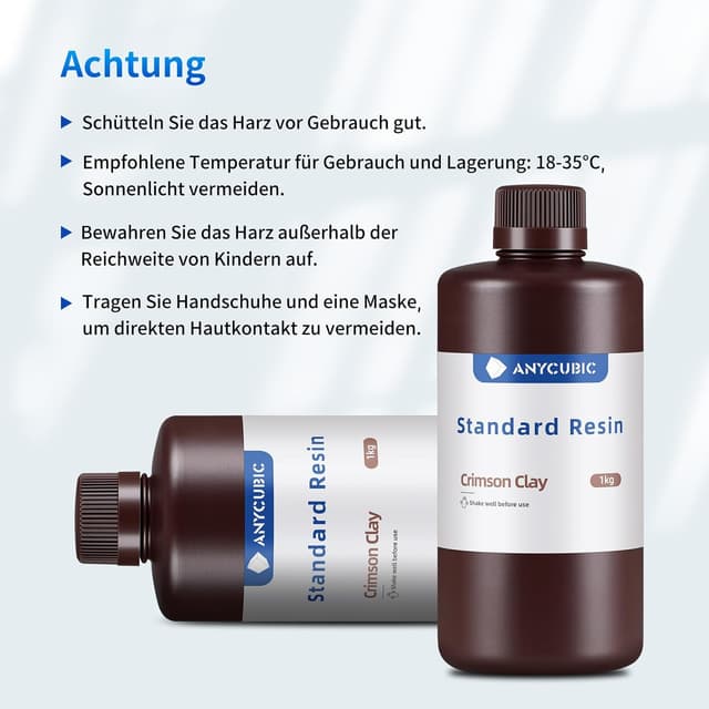 Thumbnail 6 de ANYCUBIC Upgraded 8K Resin 1kg for LCD 3D Printing 🖨