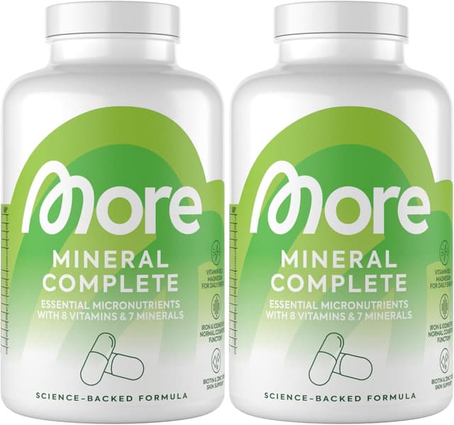 Thumbnail 6 de More Mineral Complete V4 – Vitamin- und Mineralstoff-Komplex (150 Kapseln)