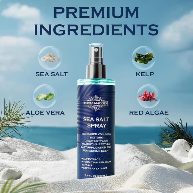 Detalle 2 de Sea Salt Spray for Men 8.8 Oz