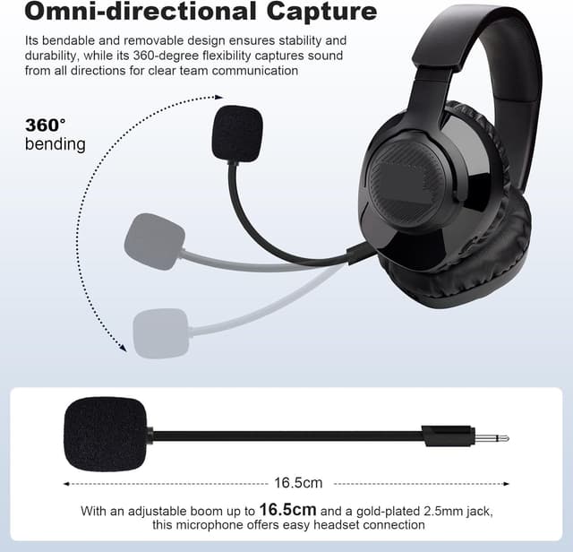 Thumbnail 4 de Toxaoii Mic for JBL Quantum Headsets 16.5cm