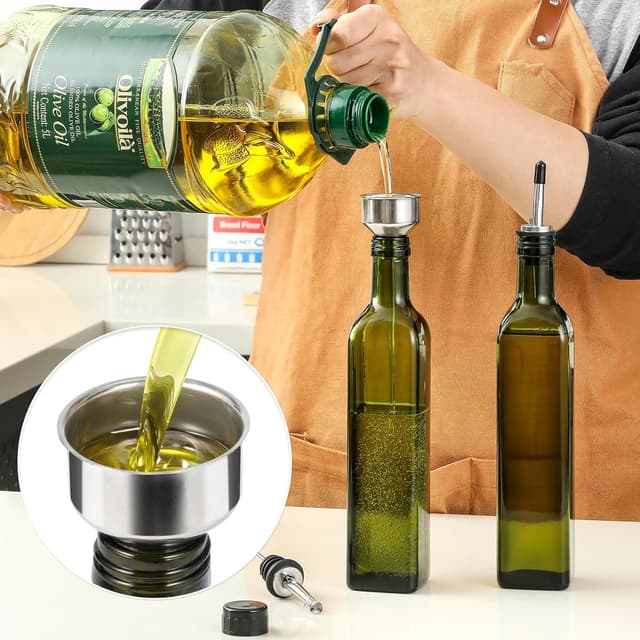 Detalle de AOZITA 17oz Olive Oil Bottle 500ml 🍶
