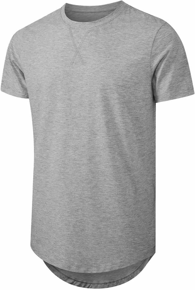 Detalle de JMIERR 3er-Set Herren T-Shirts (Kurzarm) aus Baumwolle – Slim Fit, einfarbig