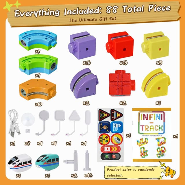 Thumbnail 2 de Track Fusion 3D Cube Train Set