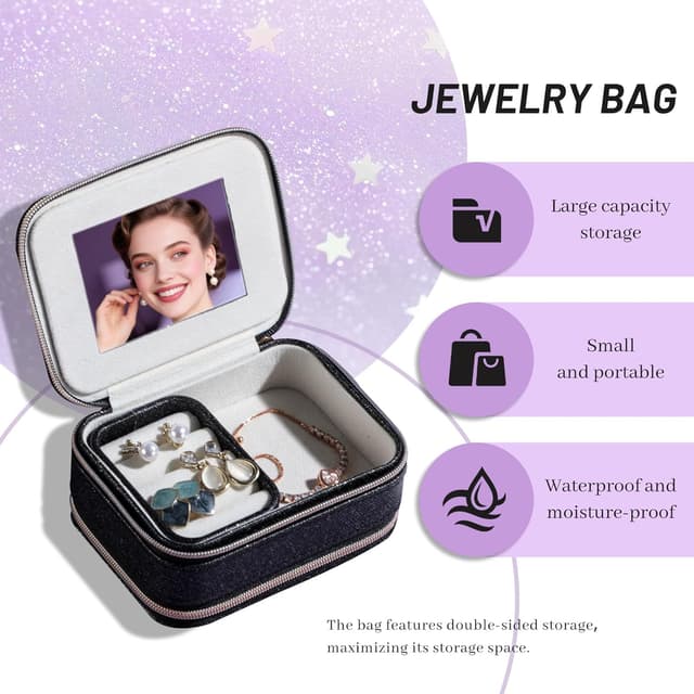 Thumbnail 3 de BS-MALL Travel Jewelry Box