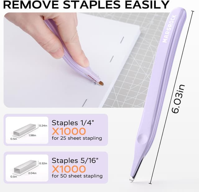 Detalle 1 de Effortless Heavy Duty Desktop Stapler 40 Sheet