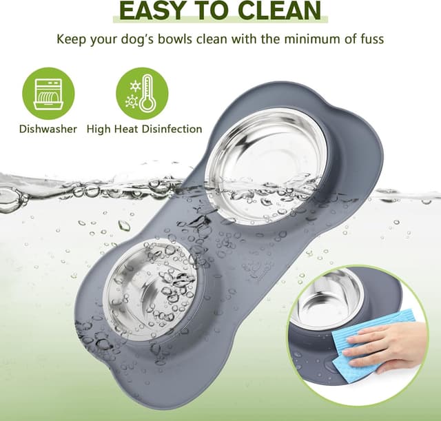 Detalle 2 de Pecute Ciotola doppia 3 in 1 3