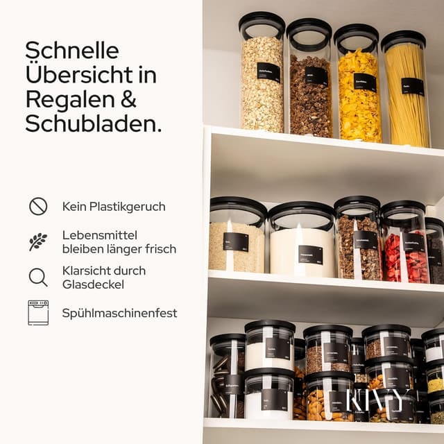 Thumbnail 4 de KIVY Vorratsgläser 3x 1200ml 🥫