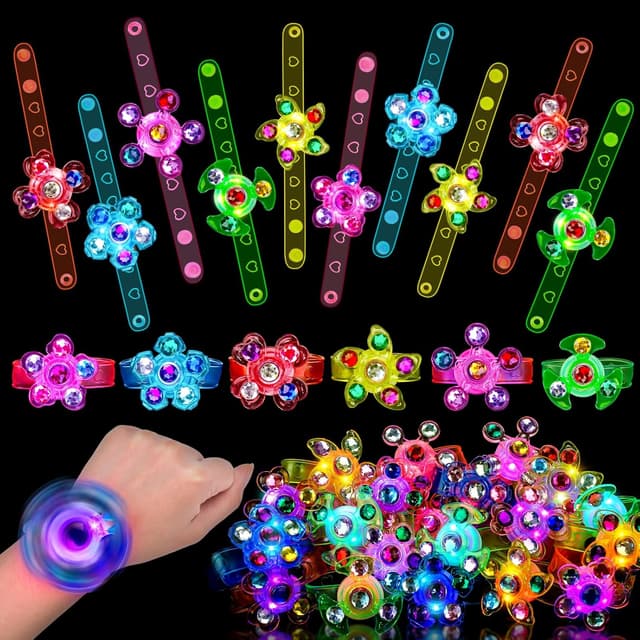 Detalle de 24PCS Light Up Spinner Bracelets Glow ๐