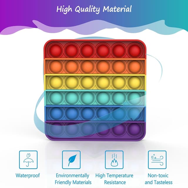 Thumbnail 1 de Bdwing Push and Pop Bubble Sensory Fidget Toy 12,5 cm