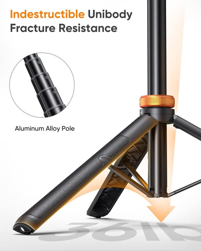 Detalle 2 de EUCOS 62-inch Phone Tripod ⚙