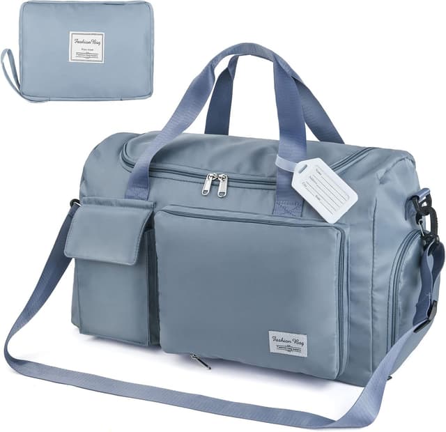 Detalle de Travel Duffel Foldable Weekend Bag 35L