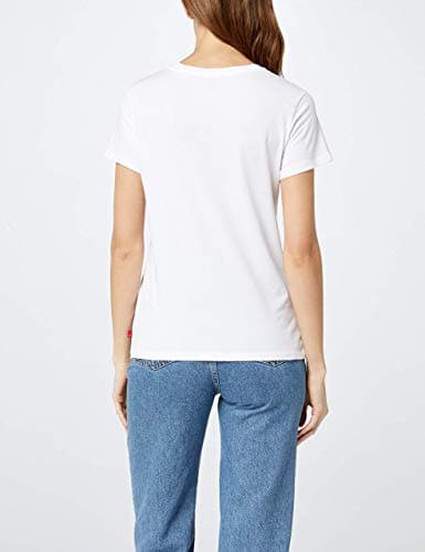 Detalle 2 de Levi's The Perfect Tee Batwing White XS, camiseta mujer