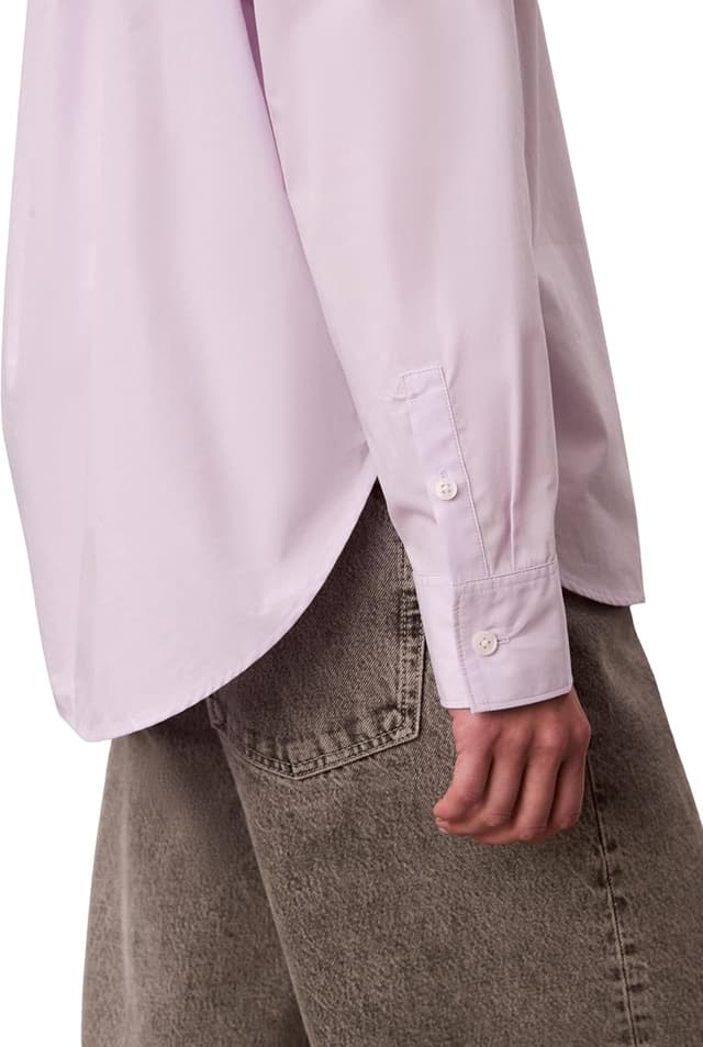 Detalle de Calvin Klein Altre Camicie Donna: la camicia essenziale per tutti i giorni