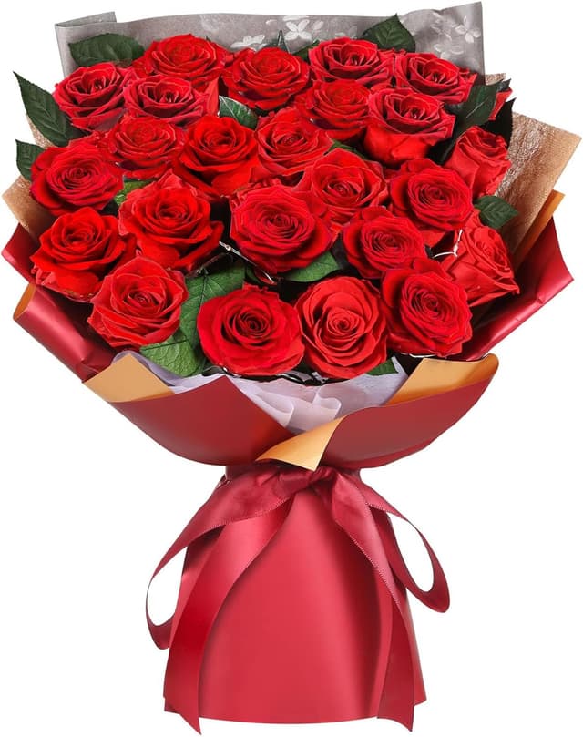 Imagen de ADDWel Ewiger Rosenstrauß 24 Rosen 3–5 Jahre 🌹 en OfertitasTOP