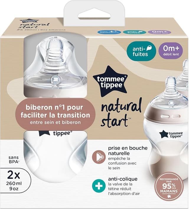 Thumbnail 1 de Tommee Tippee Natural Start 260 ml pack 2