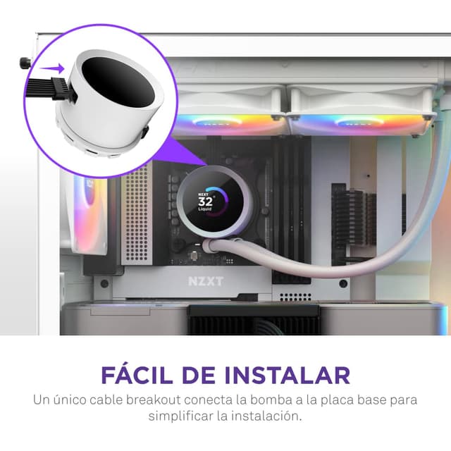Thumbnail 5 de NZXT Kraken 280 AIO Refrigeración líquida 280 mm