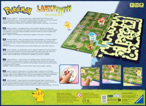 Detalle 1 de Ravensburger Laberinto Pokémon — juego familiar 2-4 jugadores