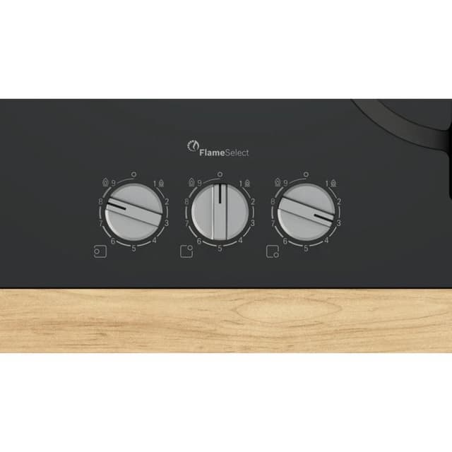 Detalle 2 de Bosch Serie 6 PPC6A6I10 placa de gas de 3 zonas Wok 60 cm FlameSelect