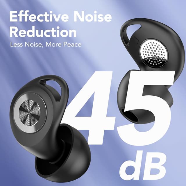 Detalle 2 de Ear Plugs for Sleep Black 45dB