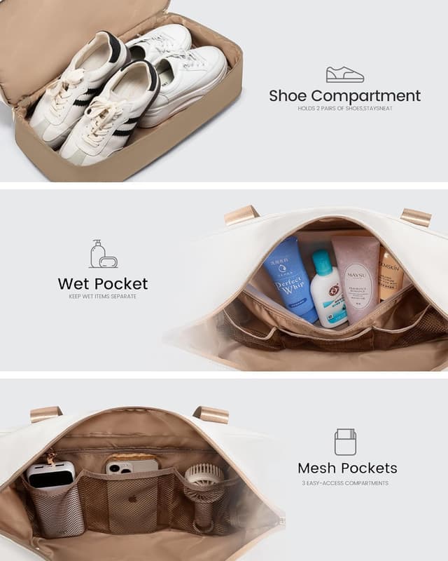 Thumbnail 6 de LOVEVOOK Reisetasche Damen 46x23x39 cm Weekender