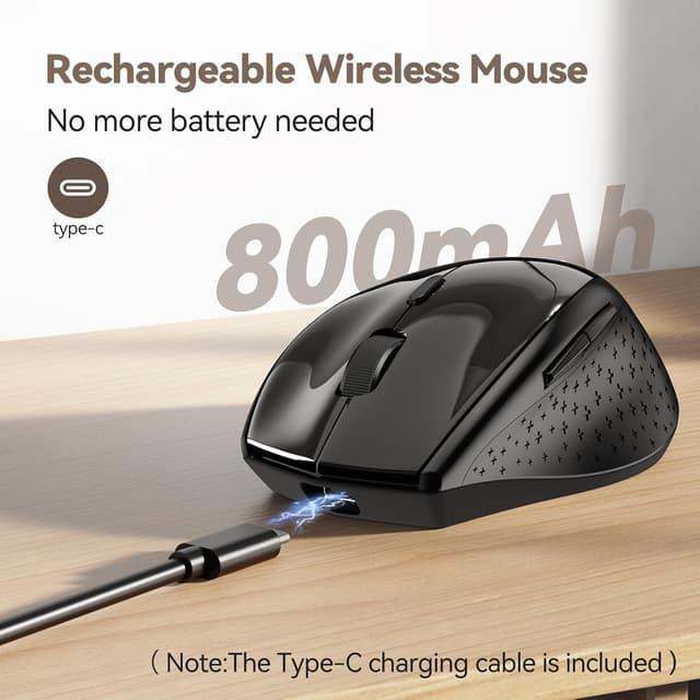 Thumbnail 4 de TECKNET PRO Wireless Mouse Jiggler 6400 DPI