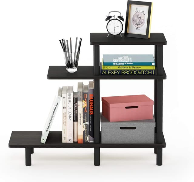 Detalle 2 de Furinno Turn-N-Tube tavolino da divano a 3 livelli