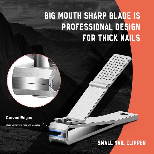 Detalle de BEZOX Nagelknipser Set 2-teilig für Fingernägel