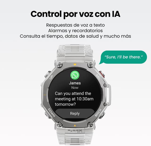 Detalle de Amazfit T-Rex 3 Reloj Deportivo GPS 🌟 27 Días Batería