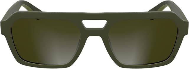 Detalle de Lunettes Calvin Klein Jeans modèle C en monture double pont matte khaki (RXable)