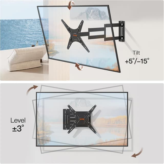 Thumbnail 4 de ELIVED Outdoor Long Arm TV Wall Mount 37.4
