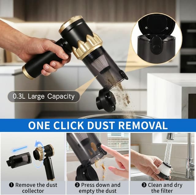 Thumbnail 4 de Grixz Handheld Vacuum Cleaner