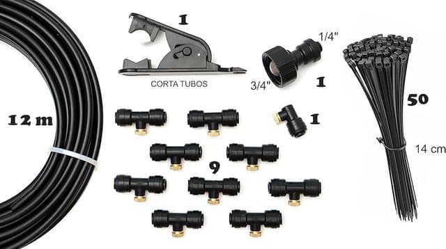 Thumbnail 6 de SUPERFOG Sistema nebulización jardín 10 toberas