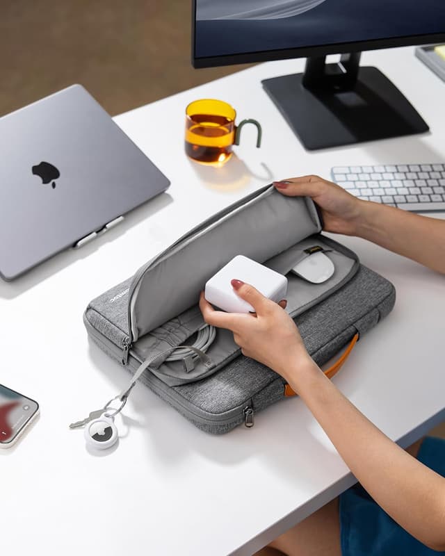 Thumbnail 6 de tomtoc Laptoptasche für 14" (kompatibel u. a. mit MacBook Pro 14" M-Serie & Surface 7 13,8") mit 360°-Schutz