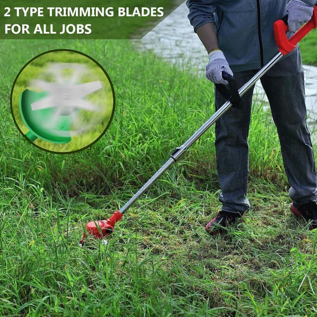 Detalle 2 de Xbzzgmg 24-Piece Cordless Strimmer Blade Replacement Set