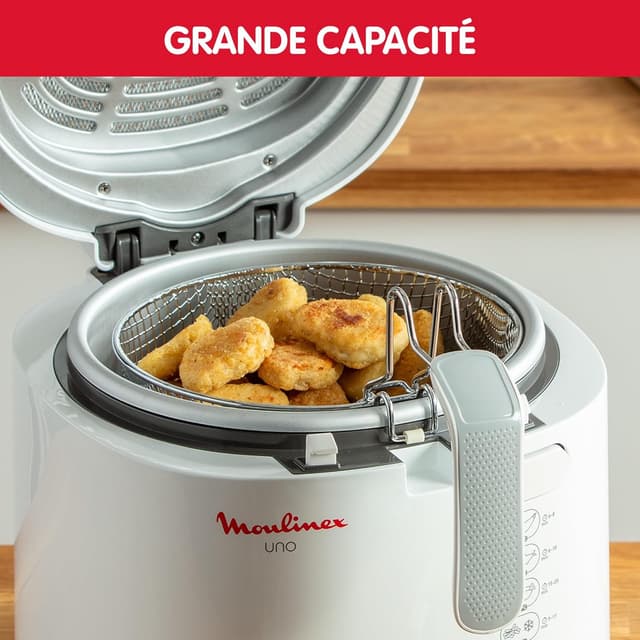 Detalle 2 de Moulinex AF203110 friteuse Ă©lectrique 1 kg compacte đ