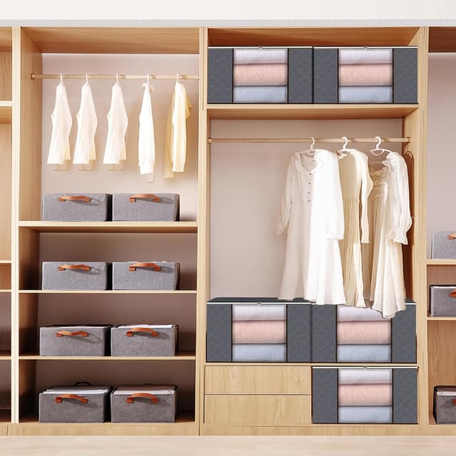 Thumbnail 6 de Zikenis 6 scatole 90 L per vestiti