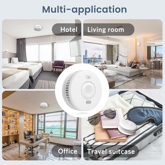 Thumbnail 6 de Smoke alarm for home, 10 years battery