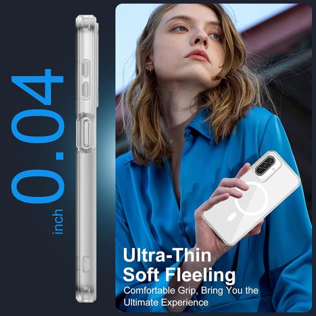 Thumbnail 6 de XTCASE Coque magnétique MagSafe pour Samsung Galaxy A17 (4G/5G) transparente anti-jaunissement