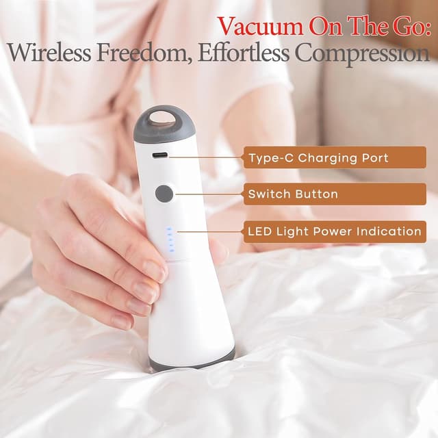 Detalle 2 de Vacbird Vacuum Seal Bags 20 Pack, 4000Pa