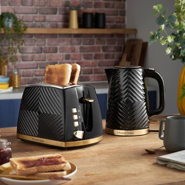 Detalle de Russell Hobbs Groove 2 Slice Toaster 850W