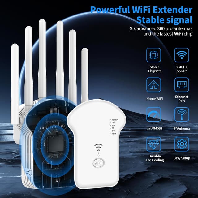 Thumbnail 1 de Ultraxtender WLAN-Verstärker 1200Mbit/s