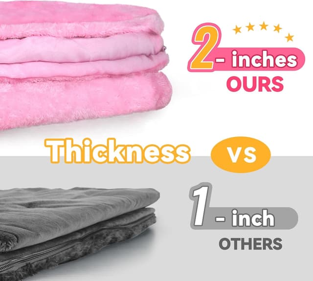 Detalle de iPlay iLearn Kids Unicorn Sleeping Bag 2-in-1 Toddler Nap Mat (Plush Slumber Sack)