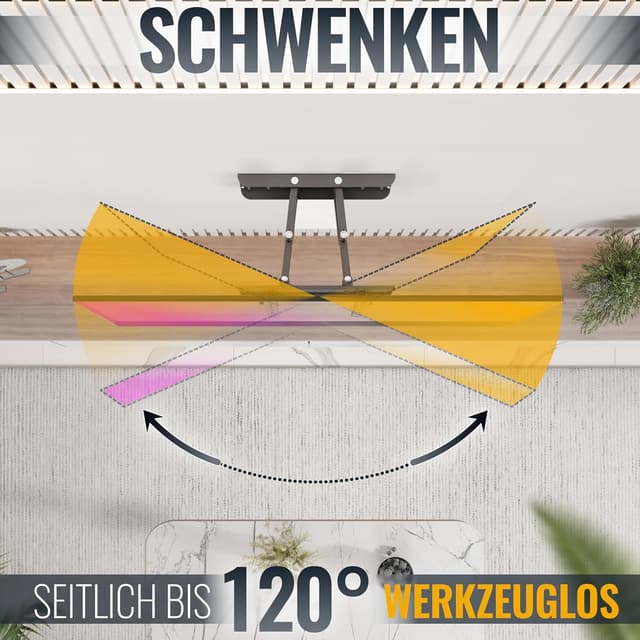 Detalle 1 de RICOO S1144 Soporte TV Pared Inclinable 30-65"