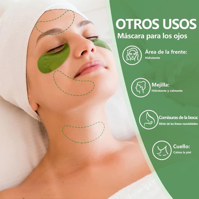 Detalle 2 de Eye Patches 60 Parches Ojos Colágeno