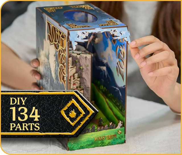 Detalle de Serre-livres 3D Minas Tirith Revell Tiny Adventures