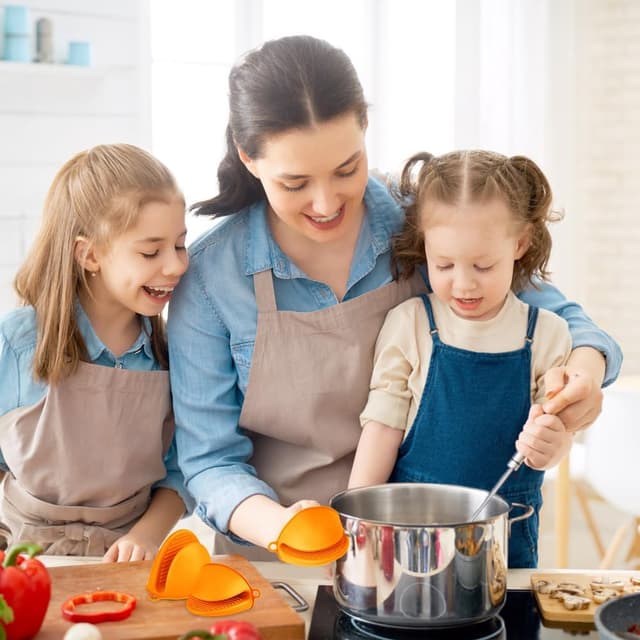 Detalle 1 de AUAUY Presine silicone da cucina 2 pezzi