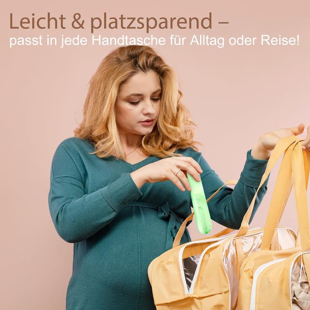 Detalle de Teepacioka Kunststoff Schuhlöffel im 2er-Set – kurzer Mini-Schuhanzieher mit Wandhalterung, 18,7 cm