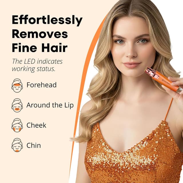 Detalle de VG VOGCREST Tondeuse visage et sourcils 🪒