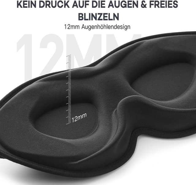 Detalle 2 de onaEz 3D Schlafmaske 12mm tief 💤