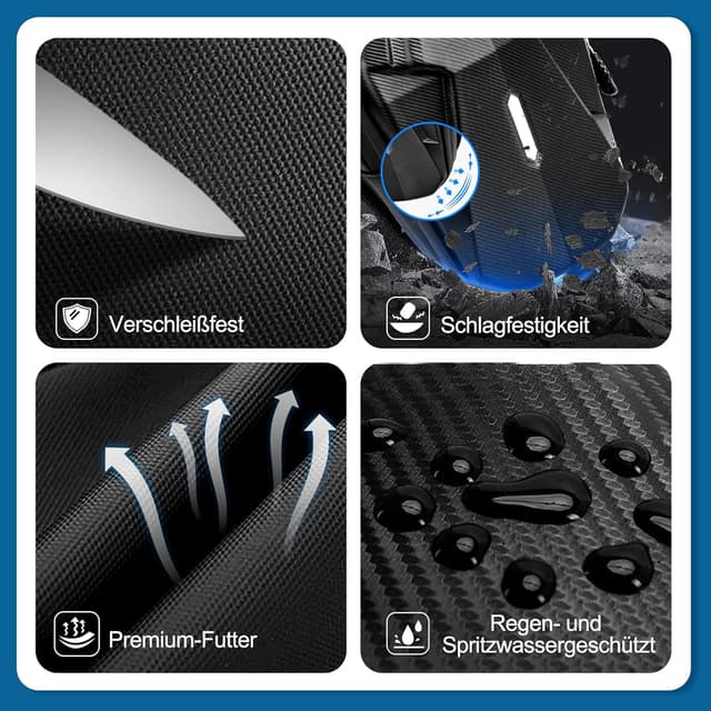 Detalle 2 de ISEYOU Beintasche Motorrad für 21 x 15 x 10 cm